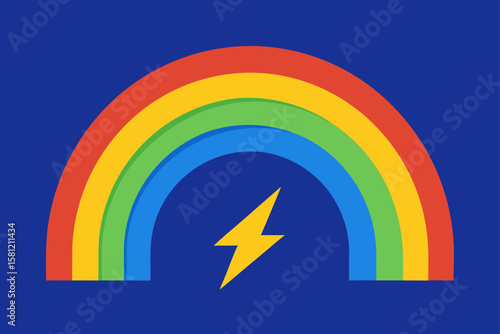 abstract rainbow background