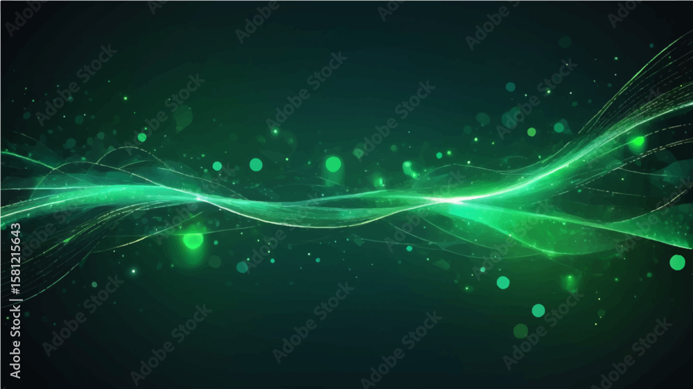 Fototapeta premium Abstract Blue Light Background with Flowing Lines and Wave Patterns