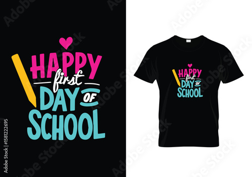 T-shirt design concepts and templates for fashion apparel, featuring blank black cotton textile for custom print illustration
