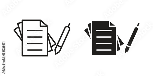 Wills and trusts icon. Sign design vectors pack
