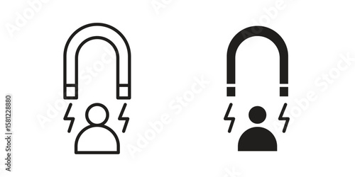 User engagement icon. Sign design vectors pack