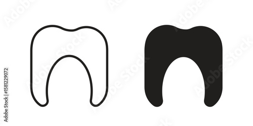 Tooth icon. Sign design vectors pack