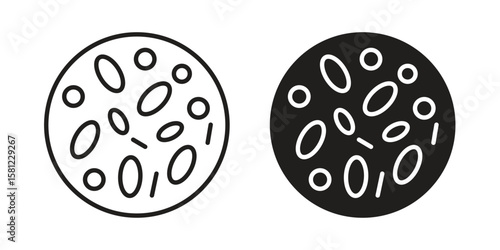 Thalassaemia icon. Sign design vectors pack