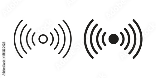 Sensor icon. Sign design vectors pack
