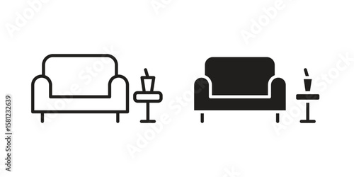 Lounge icon. Sign design vectors pack