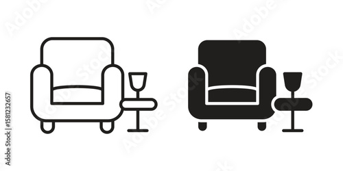 Lounge icon. Sign design vectors pack
