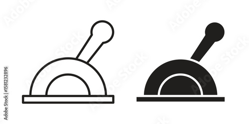 Lever icon. Sign design vectors pack