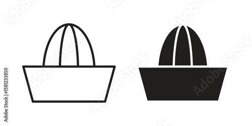 Hand Juicer icon. Sign design vectors pack