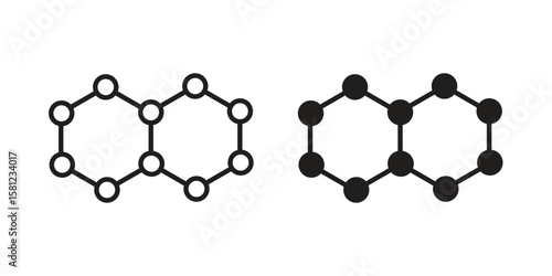 Graphene icon. Sign design vectors pack
