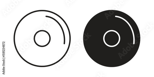 DVD icon. Sign design vectors pack
