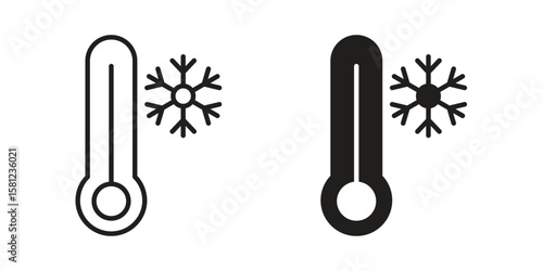 Cold icon. Sign design vectors pack