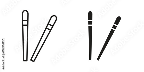 Chopsticks icon. Sign design vectors pack