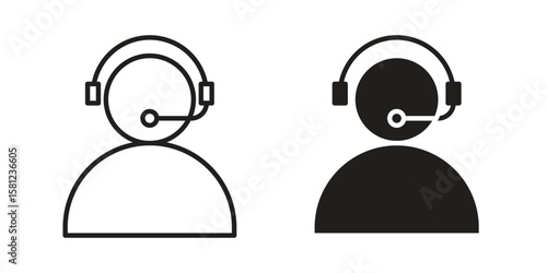 Callcenter icon. Sign design vectors pack