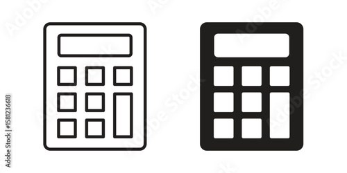 Calculator icon. Sign design vectors pack