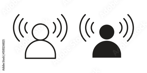Brand awareness icon. Sign design vectors pack