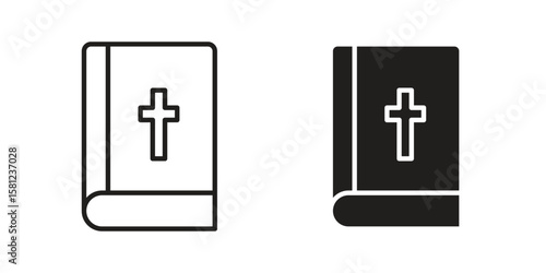 Bible icon. Sign design vectors pack