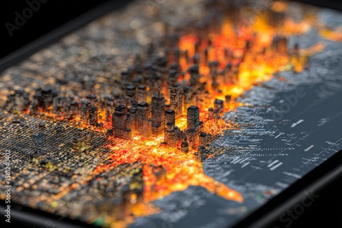 Close-up on futuristic data: arcgis tapestry's digital leap. Data analysis. Esri's demographic revolution: june 2025 system enhancements. Geography tools. City data.