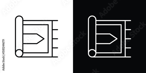 Rugs icon. Black illustration isolated for graphic and web design.