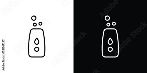 Humidifier icon. Black illustration isolated for graphic and web design.