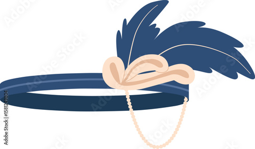 Elegant retro headband female accessory