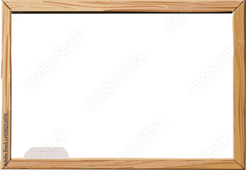 Blackboard with empty chalk space and light texture