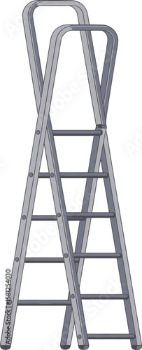 metal step ladder