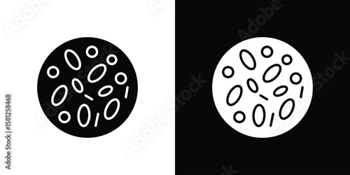 Thalassaemia icon symbol. Simple, flat design for and apps