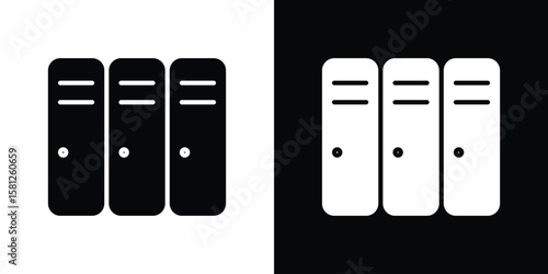 Foto Locker icon symbol. Simple, flat design for and apps