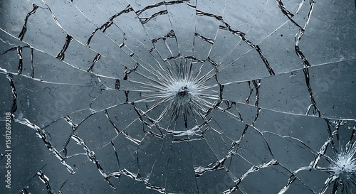 abstract broken glass background