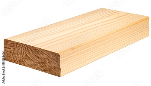 Light-colored wood plank