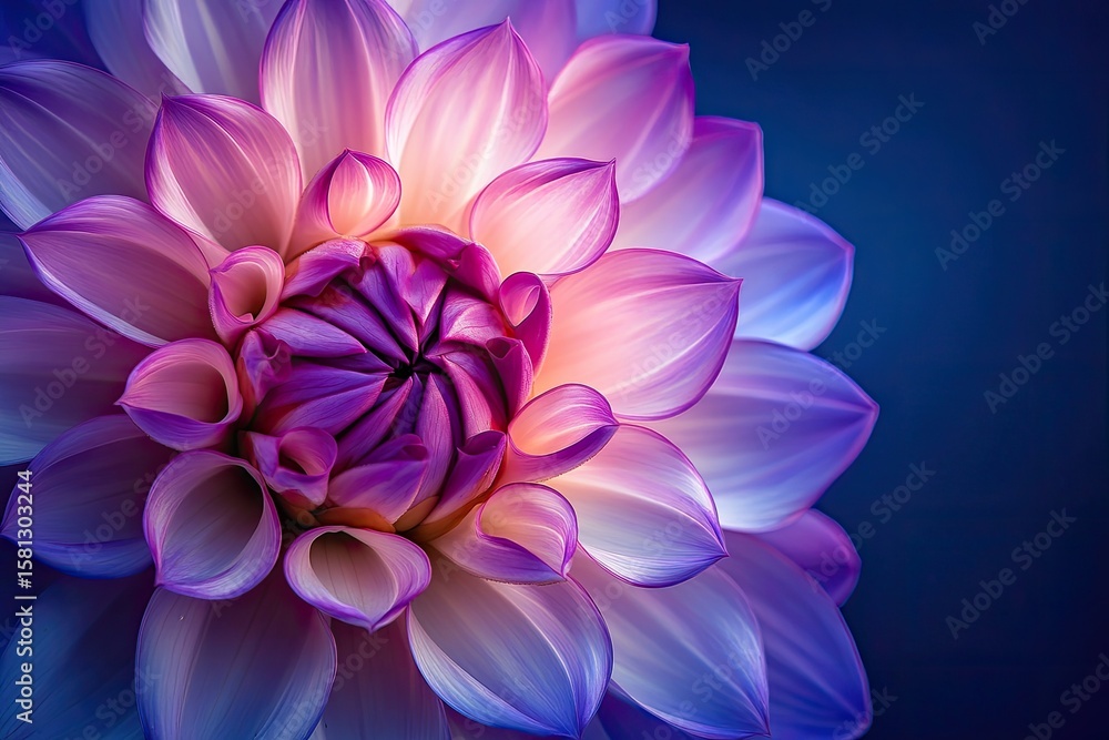 Fototapeta premium Close-up of a vibrant dahlia