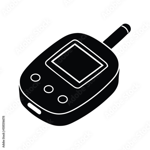 glucometer vector illustration