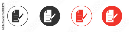 Agreement icon pictogram in solid version.