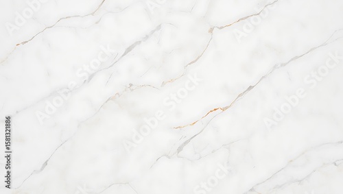 Wallpaper Mural Elegant white marble texture with delicate gold and gray veins Torontodigital.ca