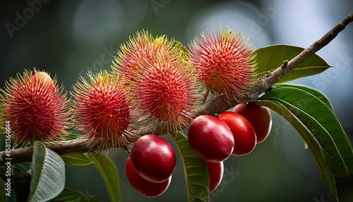 jua galho do pe de juazeiro com frutos maduros