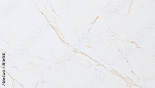 Elegant white marble texture with subtle gold veining and abstract patterns