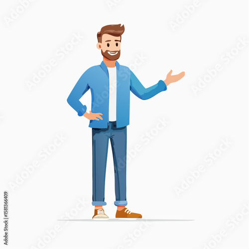business man standing 