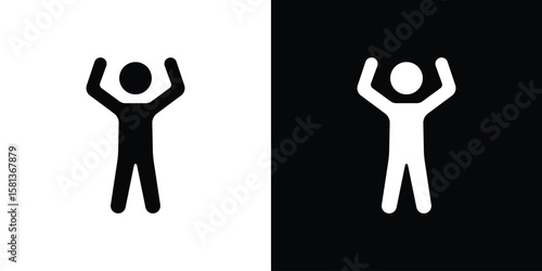 Fitness exercise icon. vector graphics pack.
