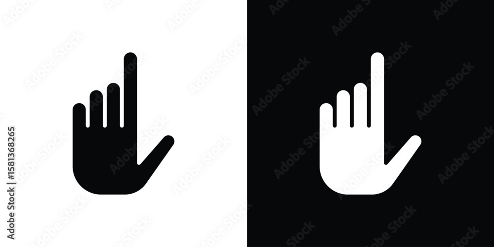 Obraz premium Cursor icon. vector graphics pack.
