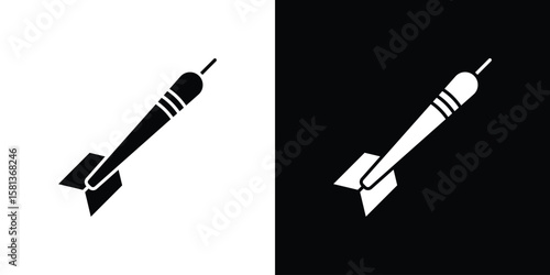 Dart icon. vector graphics pack.