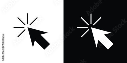 Cursor icon. vector graphics pack.