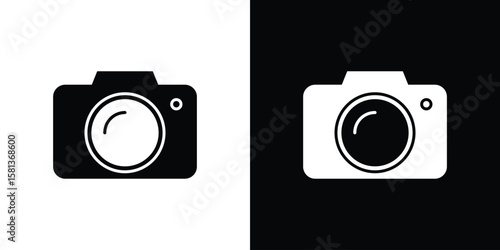 Camera icon. vector graphics pack.