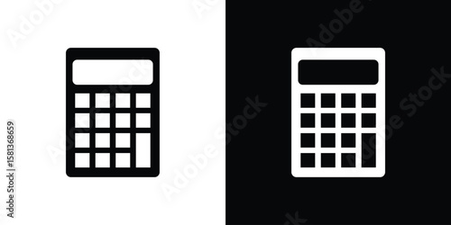 Calculator icon. vector graphics pack.
