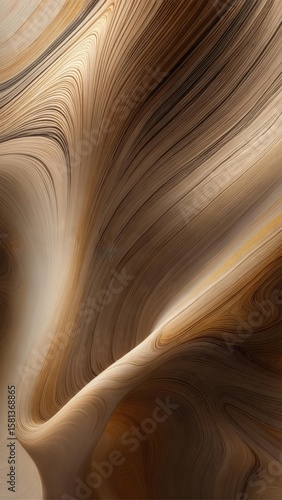 Elegant dark bronze swirls with smooth gradient lines forming an abstract, luxurious texture. Perfect for backdrops, branding, or high-end digital compositions.

