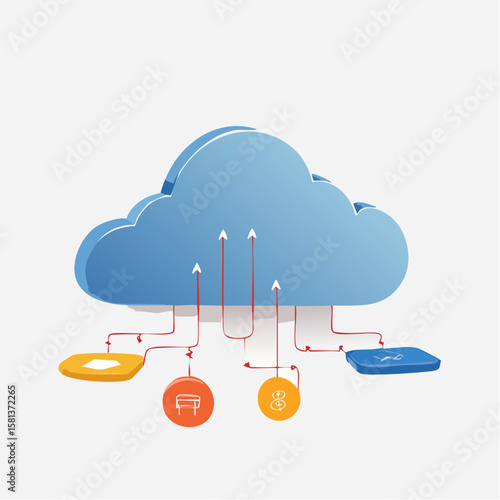 cloud computing concept