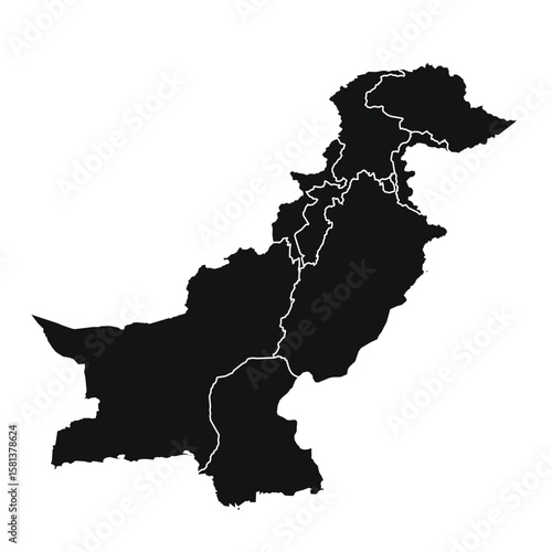 Pakistan map