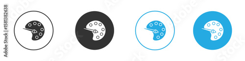 Palette icon design Concept collection for UI UX