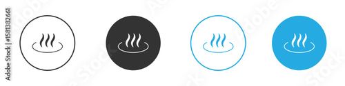Onsen icon design Concept collection for UI UX