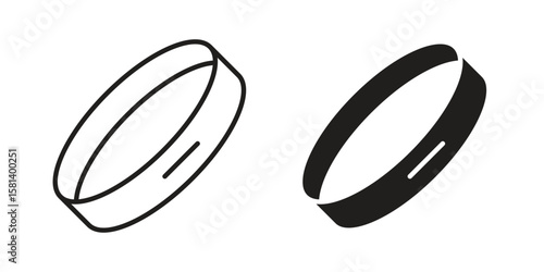 Bracelet icon design element. Editable stroke. Vector