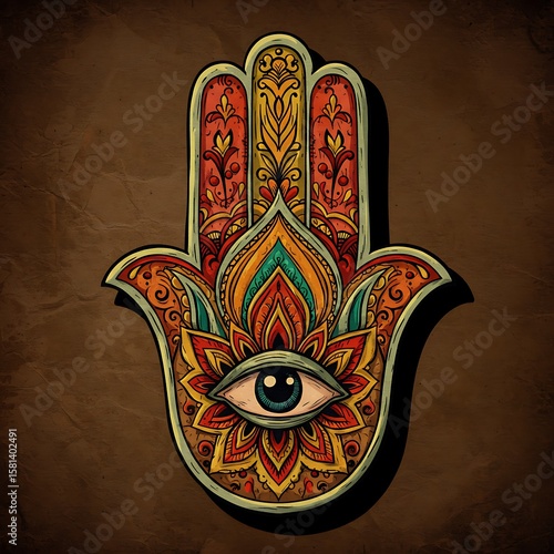 Modern Living Room Interior Design with Brown Leather Chair, Beige Sofa and Wooden Wall Panels - 3D Illustration	